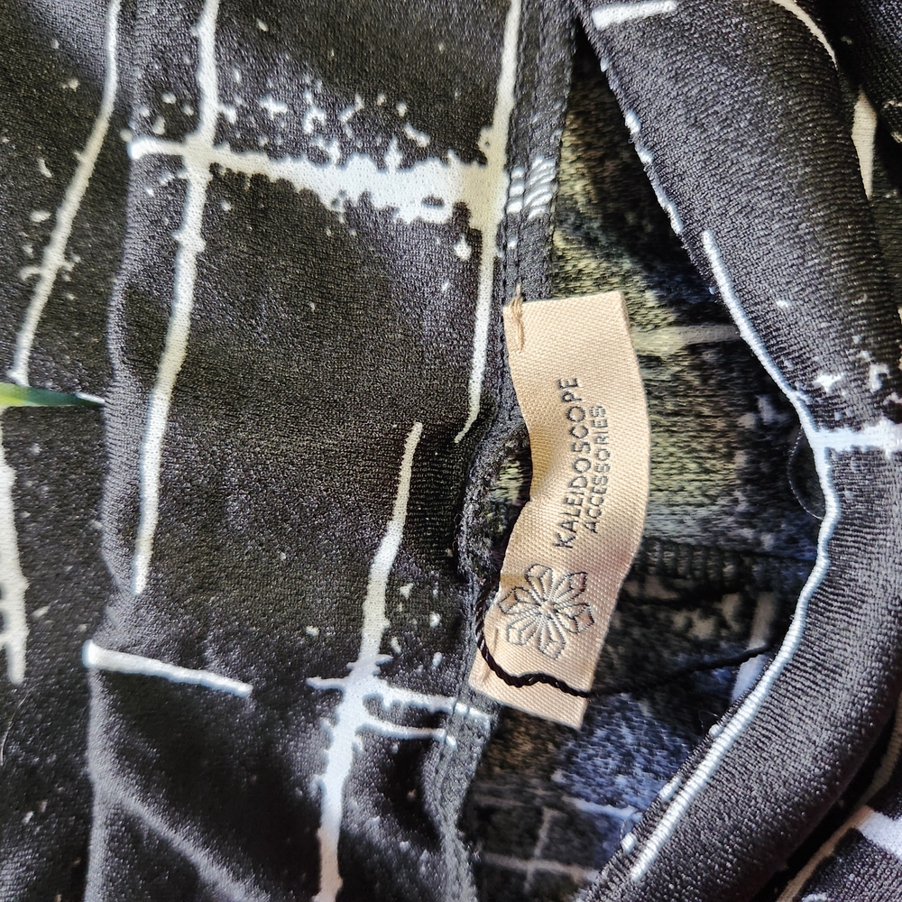 Black and White Wide Leg Pants - Picture 5 of 8